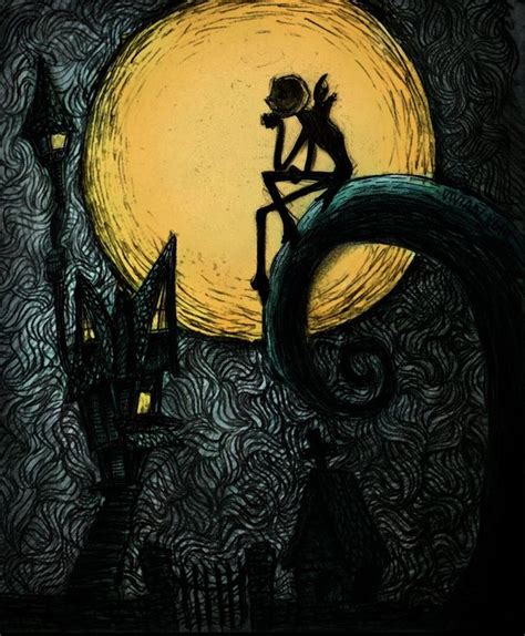 Pin by 𝒟𝒶𝓈𝒽𝓎 𝒬𝓊𝒾𝓃𝓃 on Nightmare before christmas | Tim burton artwork ...