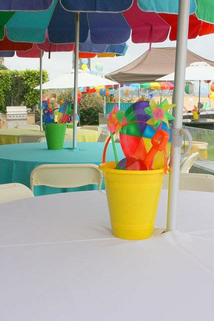 Beach Party Centerpieces, via Flickr. Beach Party Centerpieces, Summer ...