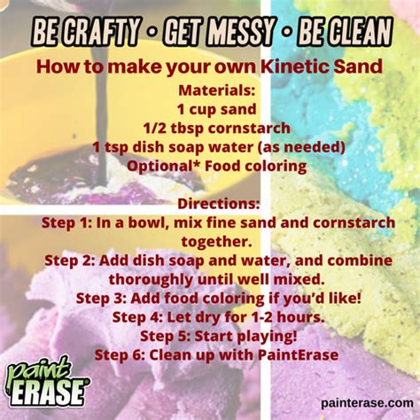 Kinetic Sand Recipe Without | Besto Blog