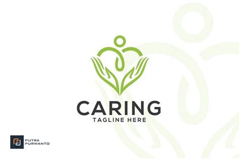 Caring - Care Logo | Care logo, Logo design template, Logo templates