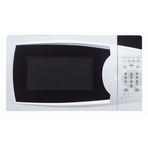 Magic Chef 0.7 cu. ft. Countertop Microwave in White-MCM770W1 - The Home Depot