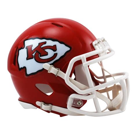 Riddell Kansas City Chiefs Revolution Speed Mini Football Helmet