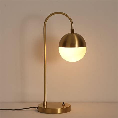 Aghethe Luxury Copper Nordic Table Lamp | Light Vault