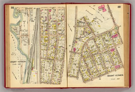 88-89 Mt. Vernon. - David Rumsey Historical Map Collection