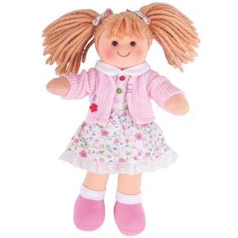 Poppy Rag Doll | Bigjigs | Rag Dolls & Soft Dolls | Ragdolls