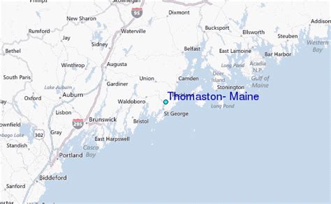 Thomaston, Maine Tide Station Location Guide