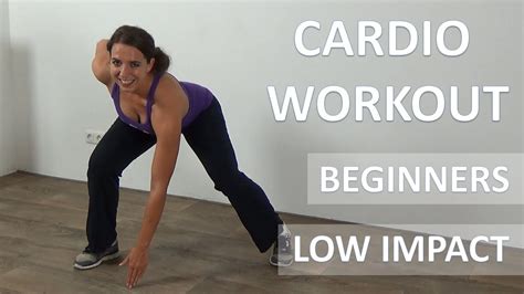 Cardio Workout For Beginners – 40 Minute Low Impact Cardio Workout - YouTube