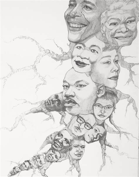 Amber's Art Blog: African American History – Final Drawing