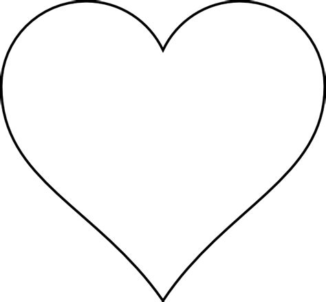 Hearts Stencil - ClipArt Best