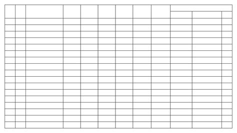 Row And Column Sheet