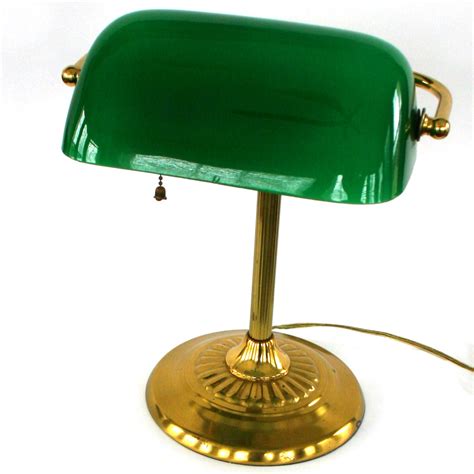 25 methods to Make Your Home Beautiful With Green bankers lamps - Warisan Lighting