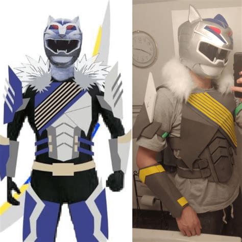 Shattered Grid Lunar Wolf Ranger Cosplay (WIP) : r/powerrangers