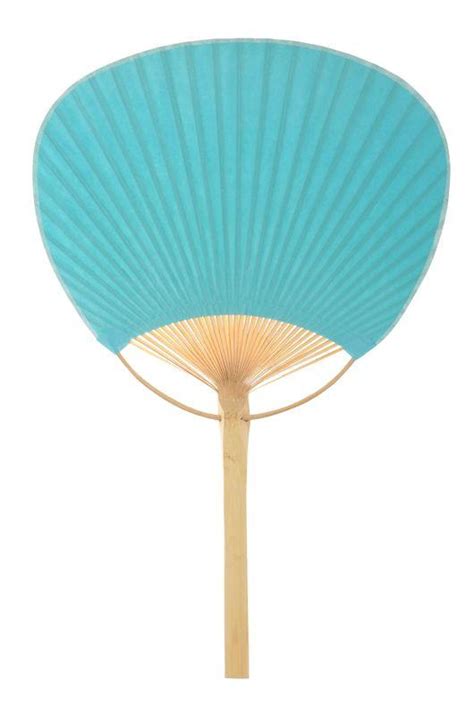 9 Inch Water Blue Paddle Paper Hand Fans for Weddings (10 Pack) - Luna Bazaar | Boho & Vintage ...