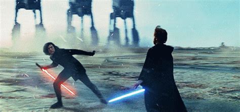 Kylo Ren Vs Luke Skywalker The Last Jedi GIF - KyloRenVsLukeSkywalker KyloRen LukeSkywalker ...