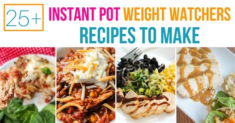 25 Weight Watchers Instant Pot Recipes - Proverbial Homemaker