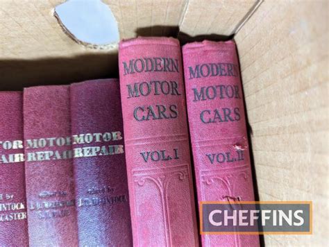 Newnes Motor Repair books covering cars and commercial vehicles together with Caxton Modern ...