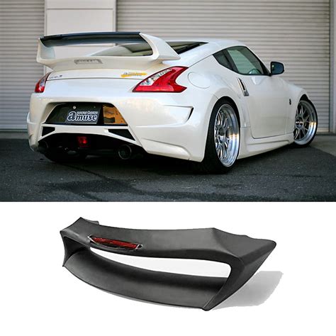 Buy Rear Wing Spoiler for Nissan 370z Z34 09+ Onwards Amuse Trunk Lip Body Kit Car Styling FRP ...