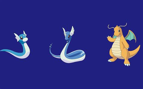 Dratini Evolution Wallpaper by LtAtomSmoosher on DeviantArt