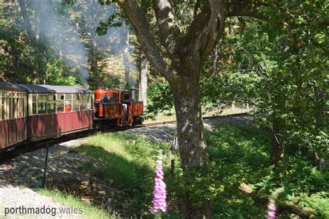 The Ffestiniog Railway in Porthmadog - Snowdonia & Wales