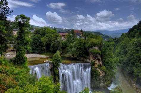 bosnia, And, Herzegovina, Waterfalls, Rivers, Jajce, Trees, Nature Wallpapers HD / Desktop and ...