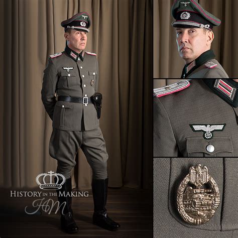 German Officer (Oberleutnant)-Full Dress Uniform- Panzer Division- 1941 ...