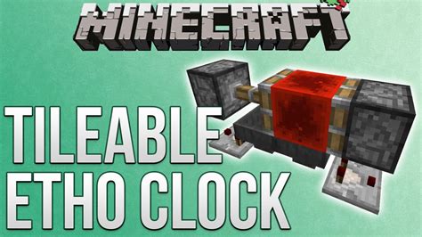 Minecraft: Tileable Etho Hopper Clock Tutorial (Redstone Advent Calendar) - YouTube