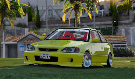 GTA 5 Honda Civic EM1 Coupe Si [Replace] Mod - GTAinside.com