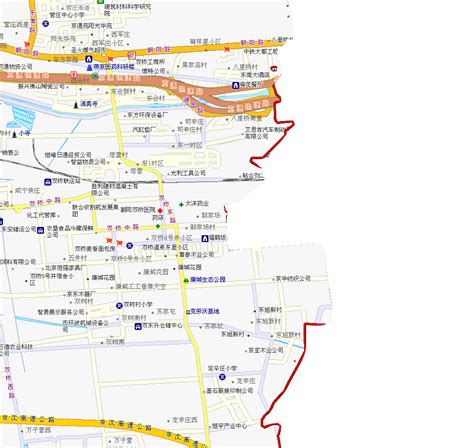 chaoyang district map,chaoyang street map