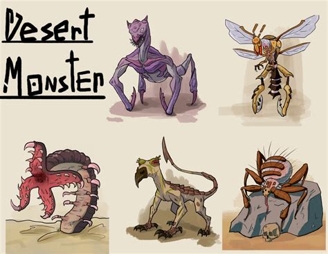 Desert Monster Sets