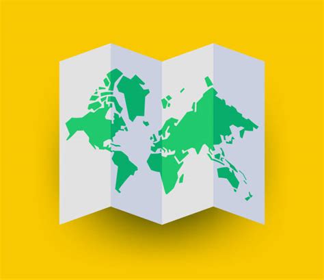 1,100+ Folding Map Vector Stock Illustrations, Royalty-Free Vector ...