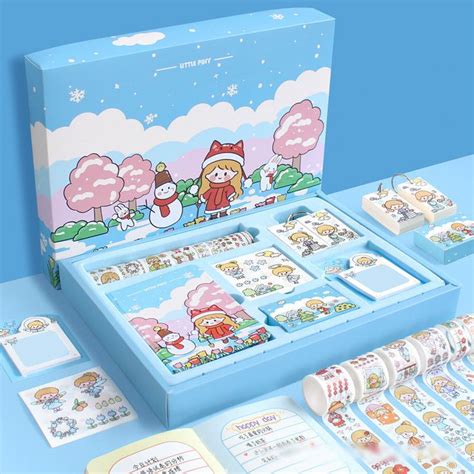 Kawaii Stationery Bundle Set | Kawaii stickers, Stationery, Kawaii ...