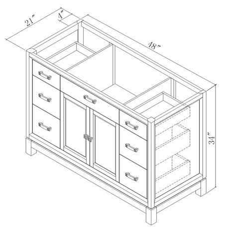 Corner Bathroom Vanity Dimensions - BEST HOME DESIGN IDEAS