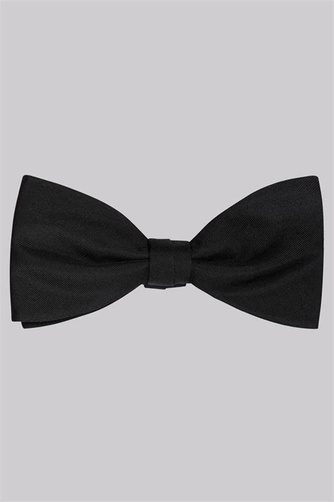 Black Silk Bow Tie | Buy Online at Moss