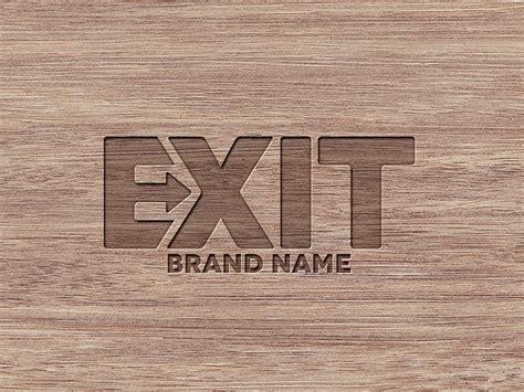 Exit logo design | Branding & Logo Templates ~ Creative Market