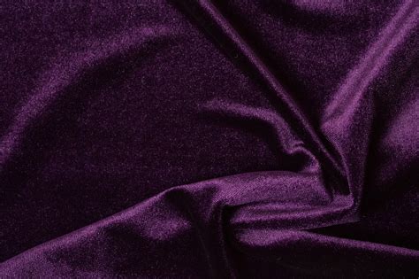 Royal Purple Stretch Velvet - Bloomsbury Square Dressmaking Fabric