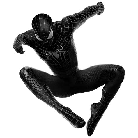 Black Spiderman Png