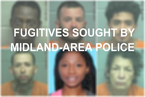 Gallery: Fugitives sought by Midland-area police