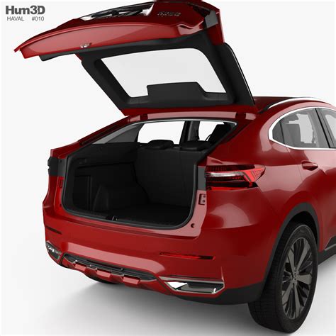 Haval F7x with HQ interior 2021 3D model - Vehicles on Hum3D