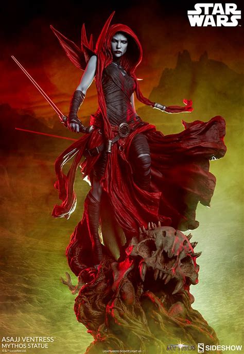 Asajj Ventress Star Wars Statue Opens for Pre-orders with Sideshow