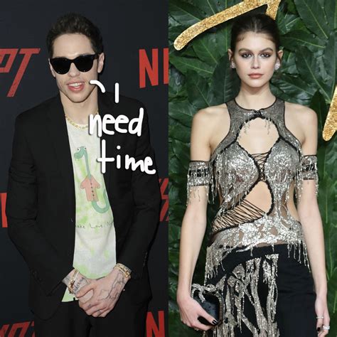 Pete Davidson & Kaia Gerber 'Haven't Had A Lot Of Contact' As He ...