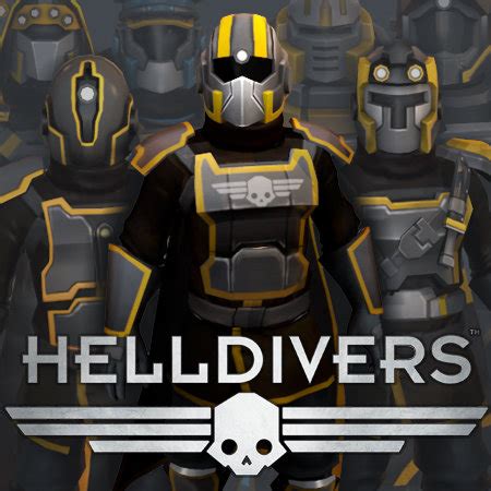 ArtStation - HELLDIVERS armor sets