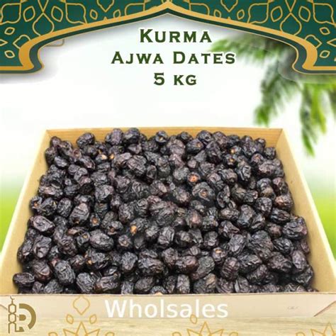 Kurma Ajwa 5kg / Dates Ajwa 5kg / from Makkah High quality | Lazada