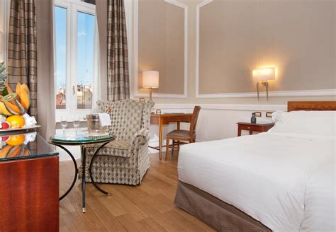 Rome Marriott Grand Hotel Flora Top FloorA Deluxe Room #holiday, #traveling, #guestRoom, | Grand ...