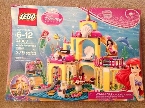 LEGO Disney Princess Ariel's Undersea Palace 41063 - Brand New, Retired ...