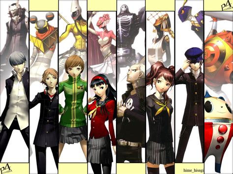 Persona 4 Characters Anime