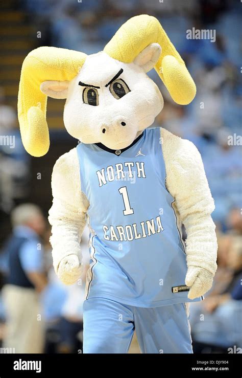 Nov 23 2010 - Chapel Hill, North Carolina; USA - Carolina Tarheels Mascot RAMESES as the ...