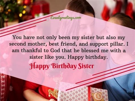 Birthday Wishes Sentence For Sister | The Cake Boutique