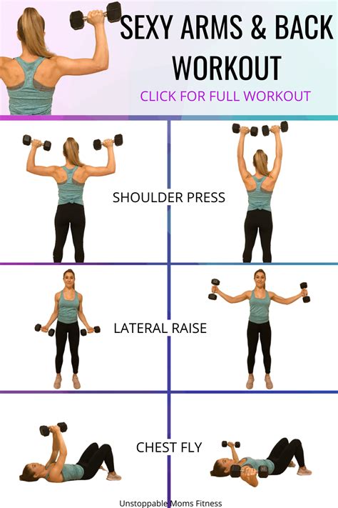 Upper Body Dumbbell Workout | Dumbbell arm workout, Arm workout, Upper body workout