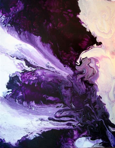 Sale Abstract Painting 24x30 Purple and by JenniferFlanniganart ...