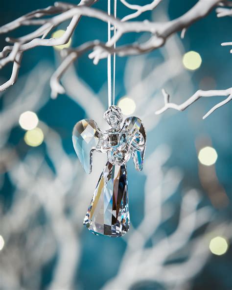 Swarovski 2018 Annual Edition Crystal Angel Christmas Ornament | Neiman Marcus